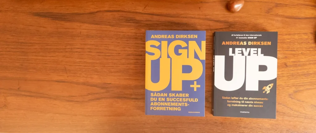 Begge bøger af Andreas Dirksen