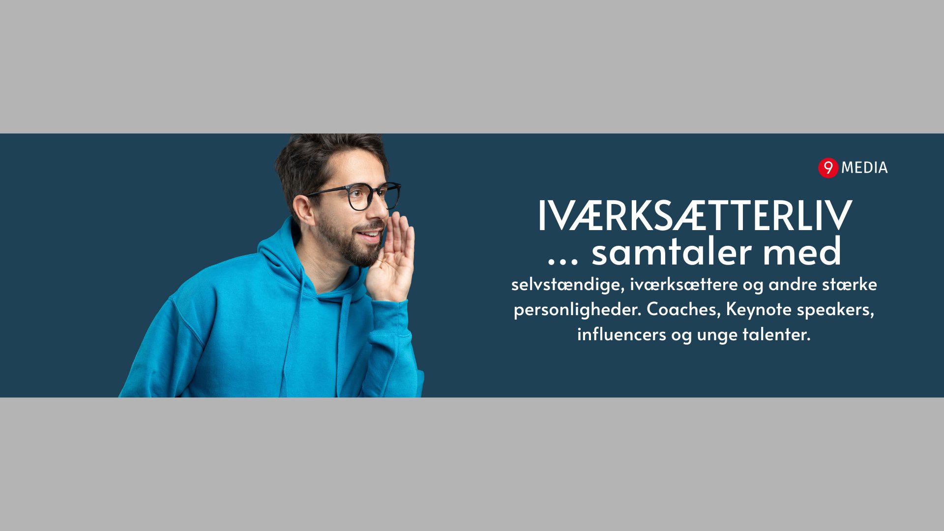 Iværksætterliv mand i blå hoodie