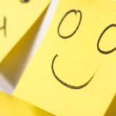 post its med smiley